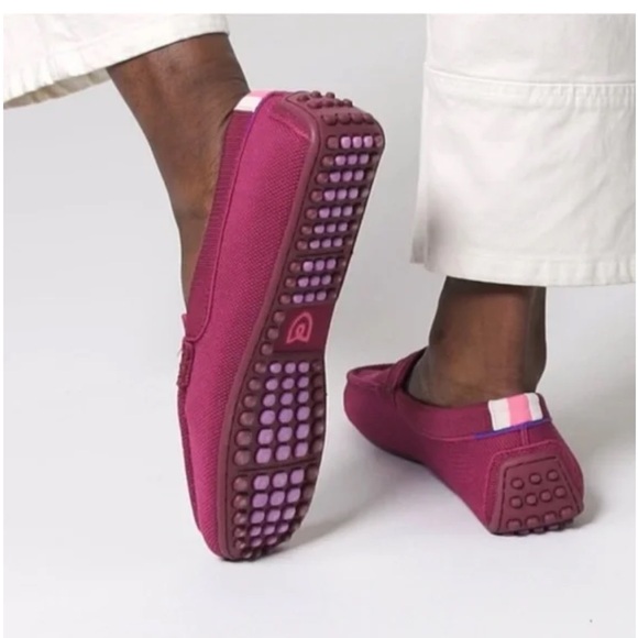 Like-New (Worn Once!) Rothy's The Driver in Raspberry - Picture 3 of 10